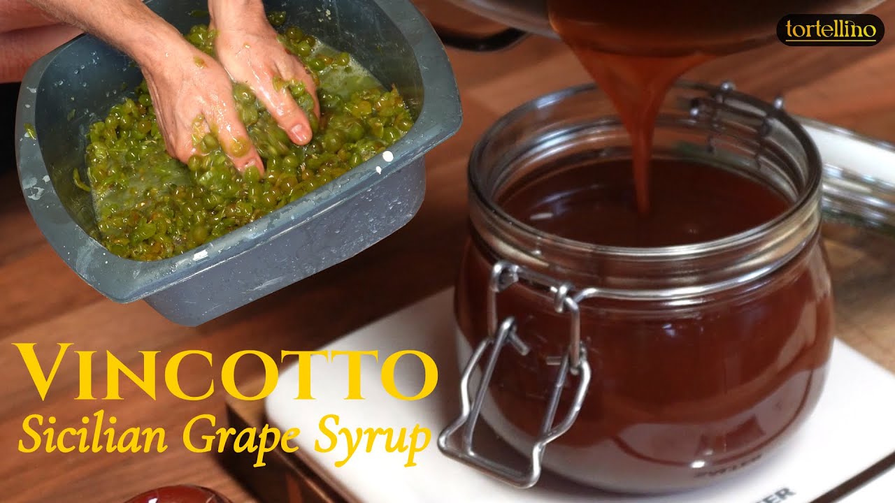 VINCOTTO: A Beautiful Sweet Sicilian Grape Syrup