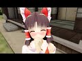 【VR 360 4K 3D】霊夢とキスをするVR ~A virtual kiss with Reimu~