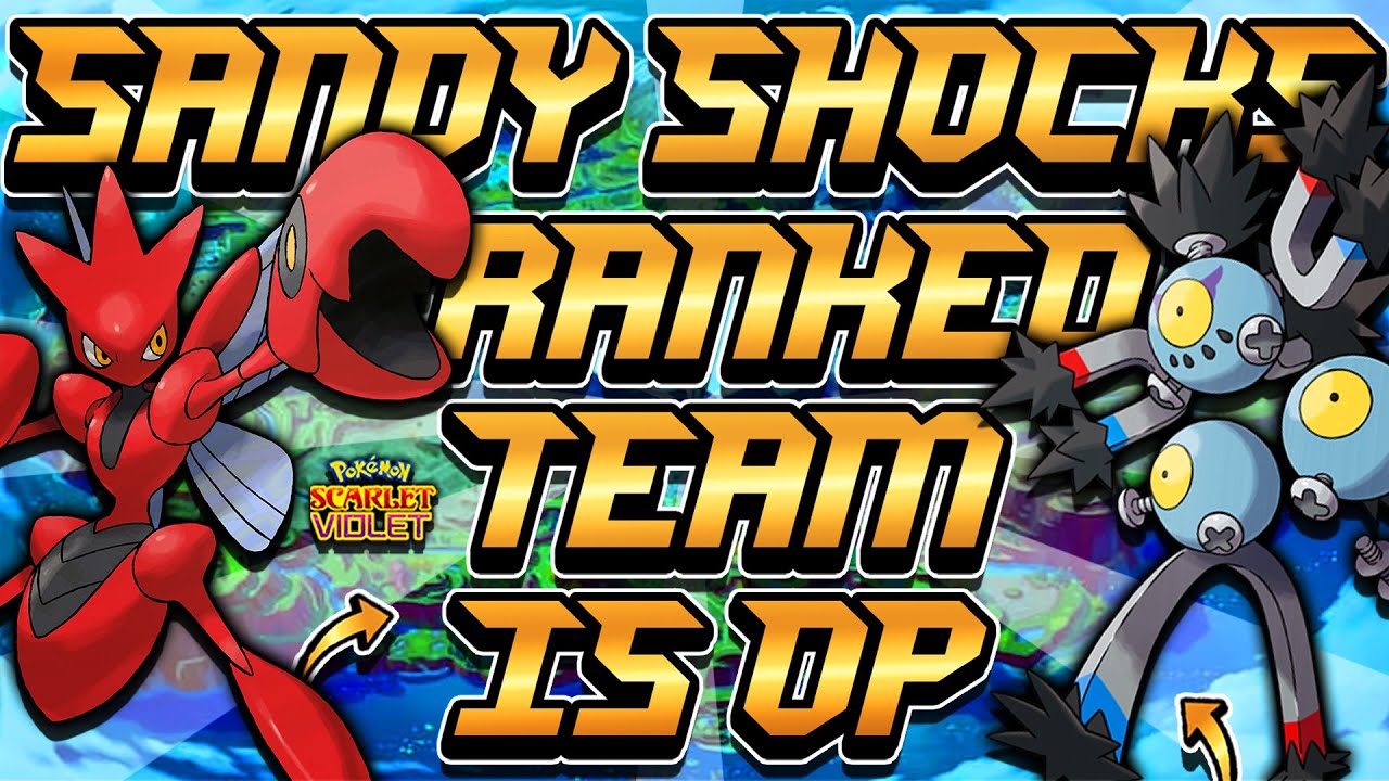 A World Champions Sandy Shocks Team! - Pokémon Scarlet & Violet Competitive Ranked Double Battles