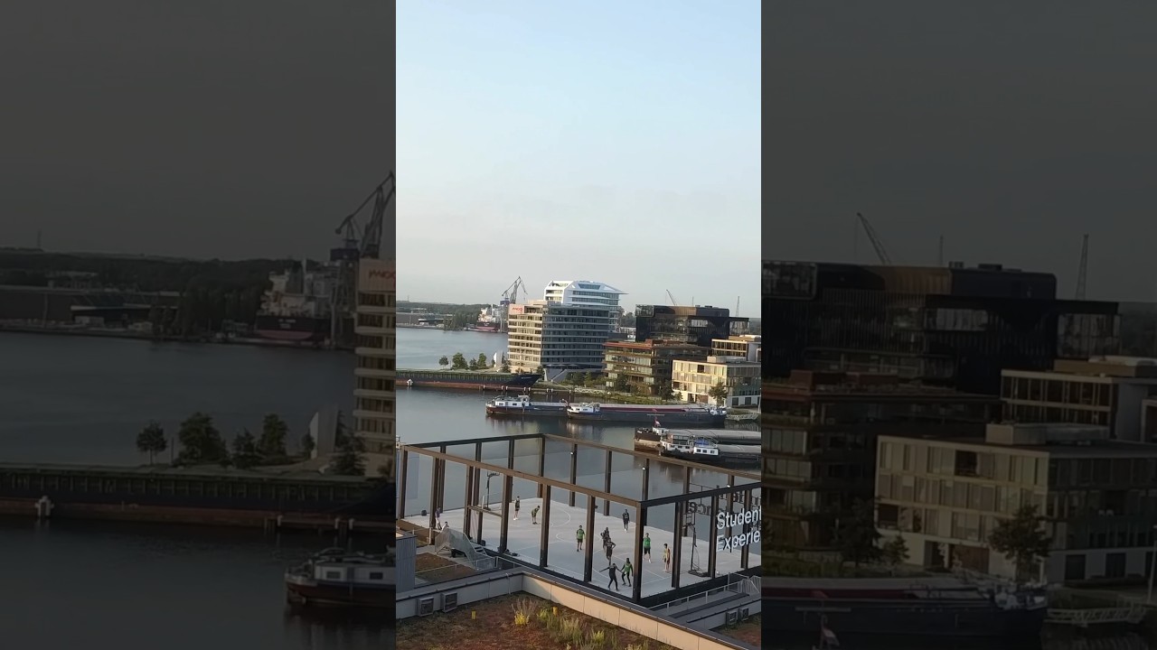 UNBELIEVABLE Rooftop Football Pitch!