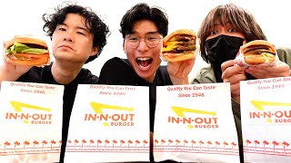 大谷選手が大好きなアメリカのハンバーガー店『イネナウト』に行ってきた！