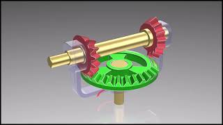 Intermittent Reversing Gear Mechanism  ⚙️