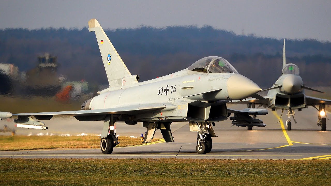 Bavarian Tigers Eurofighter TLG74 Airbase Neuburg