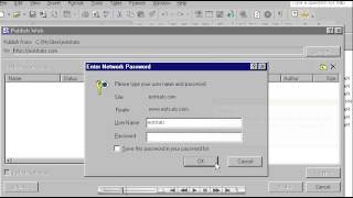 How to publish your site via HTTP with FrontPage 2002 - Host Department LLC