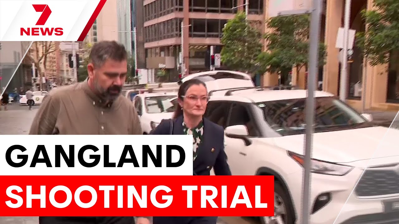 Man stands trial for gangland shooting and murder plot | 7NEWS - YouTube