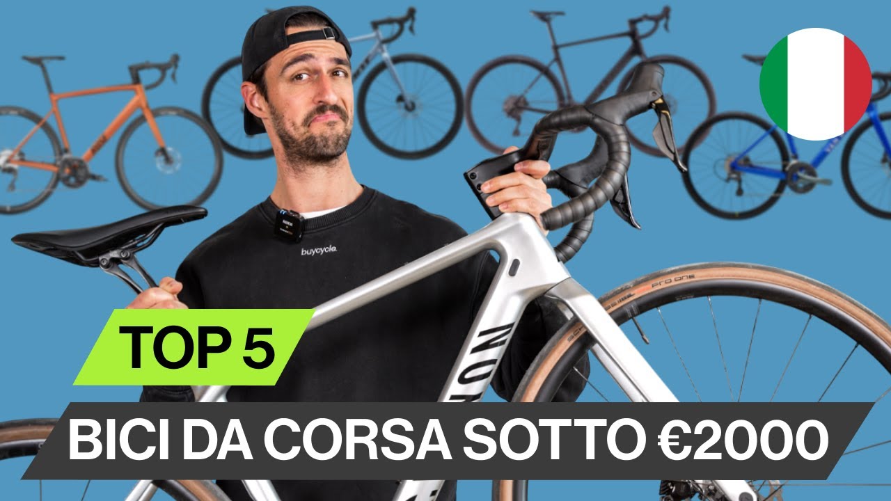 Le migliori bici da corsa sotto i 2000 € nel 2025! - YouTube