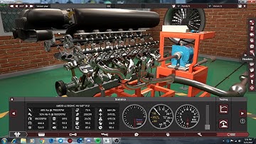 Automation quick engine build - 6.8L V12
