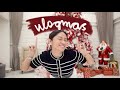 vlogmas day 01 ♡ christmas decor at home &amp; online shopping haul