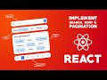 Implement Search, Sort, Filter and Pagination in React JS with MERN Project | Node JS | MongoDB