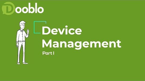 SurveyToGo Device Management - Part I