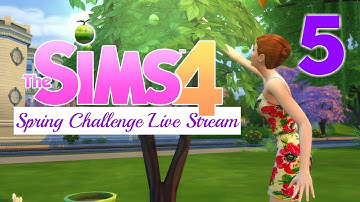 The Sims 4 Spring Challenge | Live Stream | Part 5 | Egg Collection Complete!