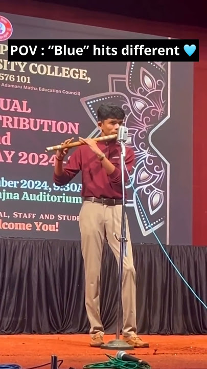 blue - yung kai versi flute (suling) #shorts #shortvideo #fyp #blue #yungkai