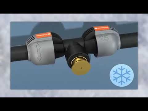 GARDENA труба ПНД и системы садового водопровода