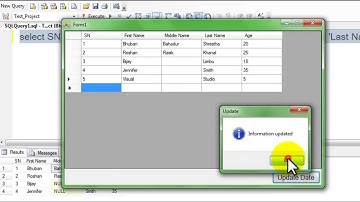 Update and Insert data in database from datagridview