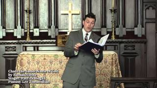 Jane Cross Concert Video Song 1 Chant The Sweet Name Of God, Oct 2013