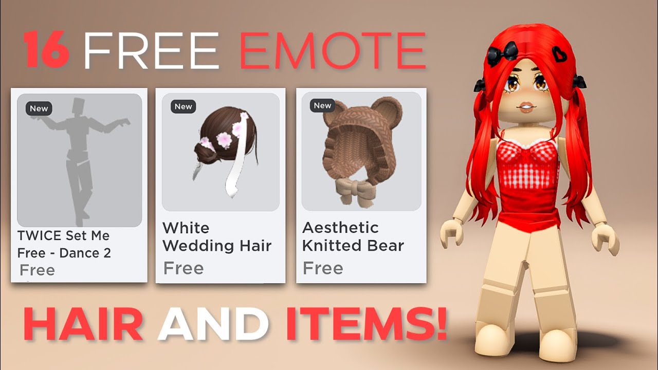 16 FREE ROBLOX ITEMS YOU NEED 😲😍 *COMPILATION* in 2023