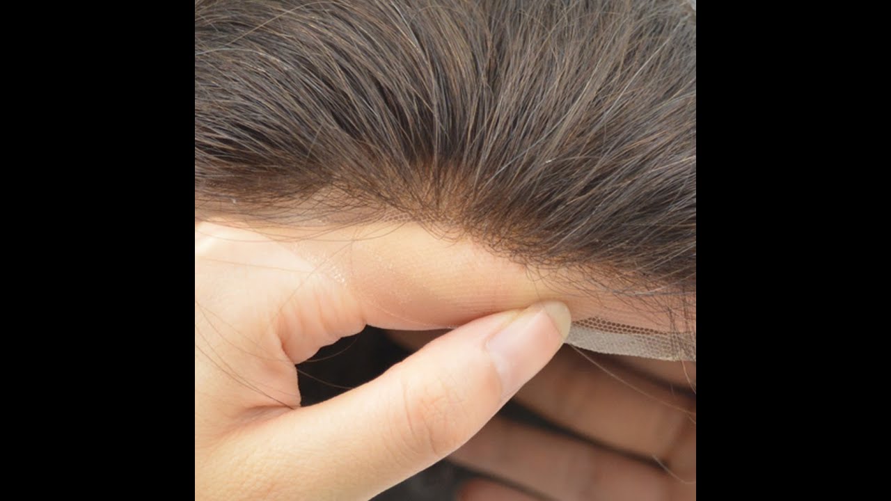 HairNotion Full French Lace Toupee Wigs for Men