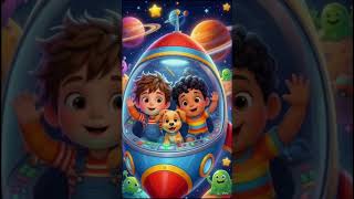 Coco &amp; Kuku Space Adventure | Fun Kids Rhyme 🚀🌟