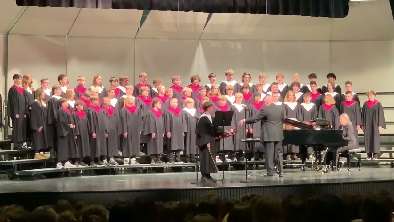 Lebanon Junior High Holiday Choir Concert - T. T. B. Choir - (Bells 3 & 5) - March 7, 2025