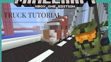 Minecraft- Xbox One:  Semi-Truck Tutorial