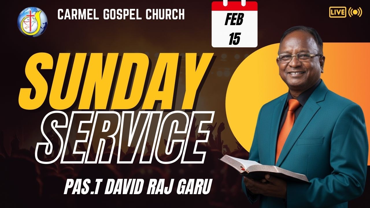SUNDAY WORSHIP II 15 Feb 2026 ll CGM Chengal