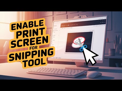 Enable Print Screen Shortcut for Snipping Tool in Windows 11 [Guide]