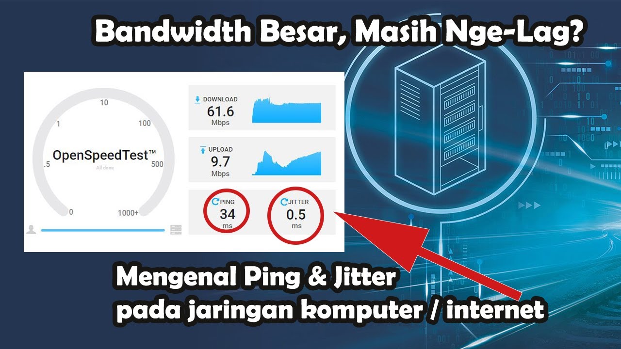 Apa itu PING dan JITTER pada Jaringan Komputer / Internet