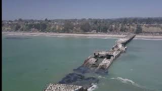 Seacliff Pier after storm 2023