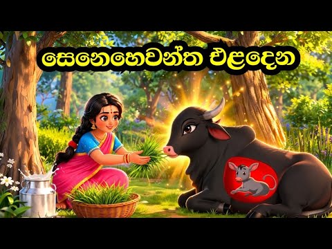 සෙනෙහෙවන්ත එළදෙන | The Loving Cow - Heart Touching Story - YouTube