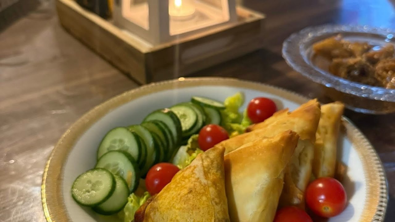 فطور. رمضاني دجاج بالفرن 