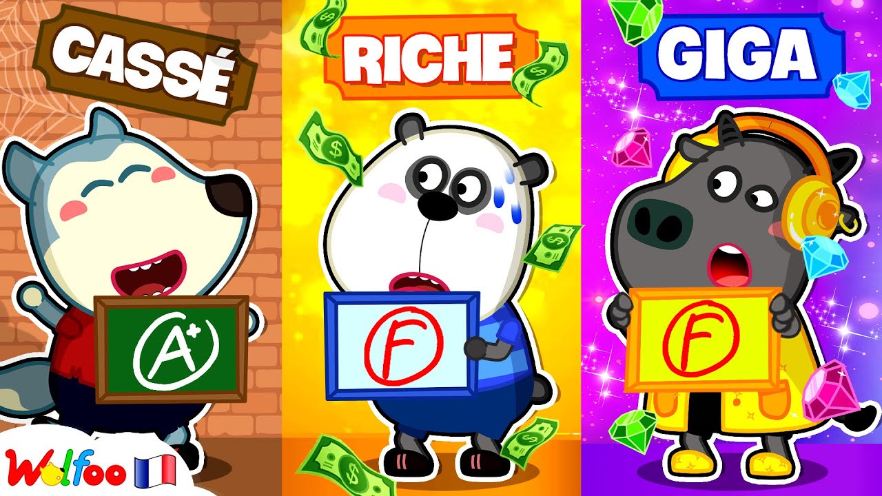 Wolfoo Possède Les Connaissances Les Plus Utiles 👨‍🎓 Dessin Animé Pour Bébé 🎉 Collection D'épisodes