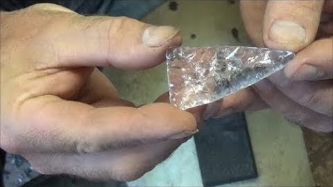 tequila bottle arrowhead part 1