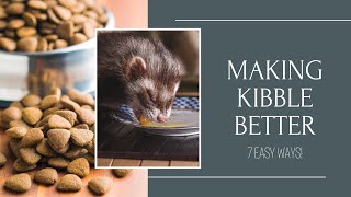 Easy Ways to Make Kibble BETTER!
