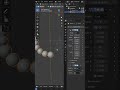 One UV Sphere ➜ Perfect Circular Array in seconds 🔁🔥#3d #blender #viral #shorts #trending