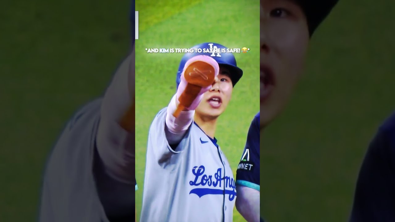 Hyeseong Kim Really Thought He Was Safe Shorts Baseball
