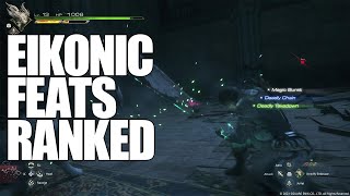 All Eikonic FEATS Ranked From Worst to Best in Final Fantasy 16