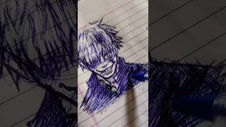 Quick Sketch of Gojo ✨ #gojo #jjk #drawing #quicksketch