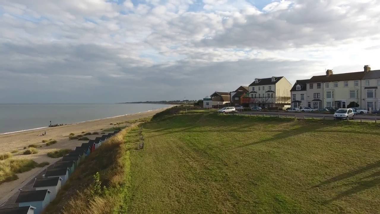 Pakefield Beach - Phantom 4 Drone Footage - YouTube