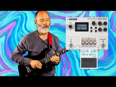 Ambient Guitar Meditation - BOSS DD-500 / Tera Echo (The Heavenly Vortex)