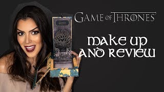 Makeup and Review Game Of Thrones Urban Decay - Reseña Paleta de Game Of Thrones