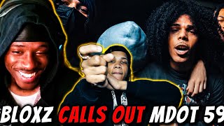 Bloxkz vs. Mdot 59｜Bloxkz - Skull Trooper (Official Music Video) (TTP PRIMO REACTION)