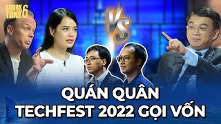 Quán quân Techfest 2022 gọi vốn , được 3 Shark giành nhau ra deal | Shark Tank 6