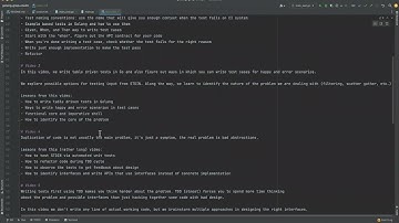 Building grep in Golang using Test Driven Development Summary