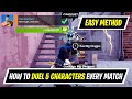 Easy Method to Duel 5 Characters every match in Fortnite - How to complete Duel Characters Quest