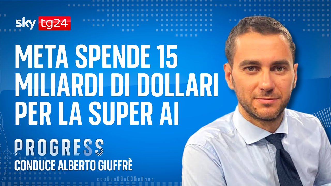 Meta spende 15 miliardi di dollari per la super AI - YouTube