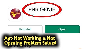 Fix PNB App Not Working and Not Opening Problem Solved