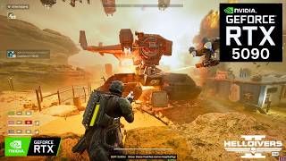 HELLDIVERS 2 DLSS 5: CYBER ATTACK on RTX 5090 32GB (4K Maximum Graphics)