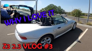 BMW Z3 2.3 REVIEW / MIDLIFE CRISIS. DON'T BUY 1.9 (VLOG #3)