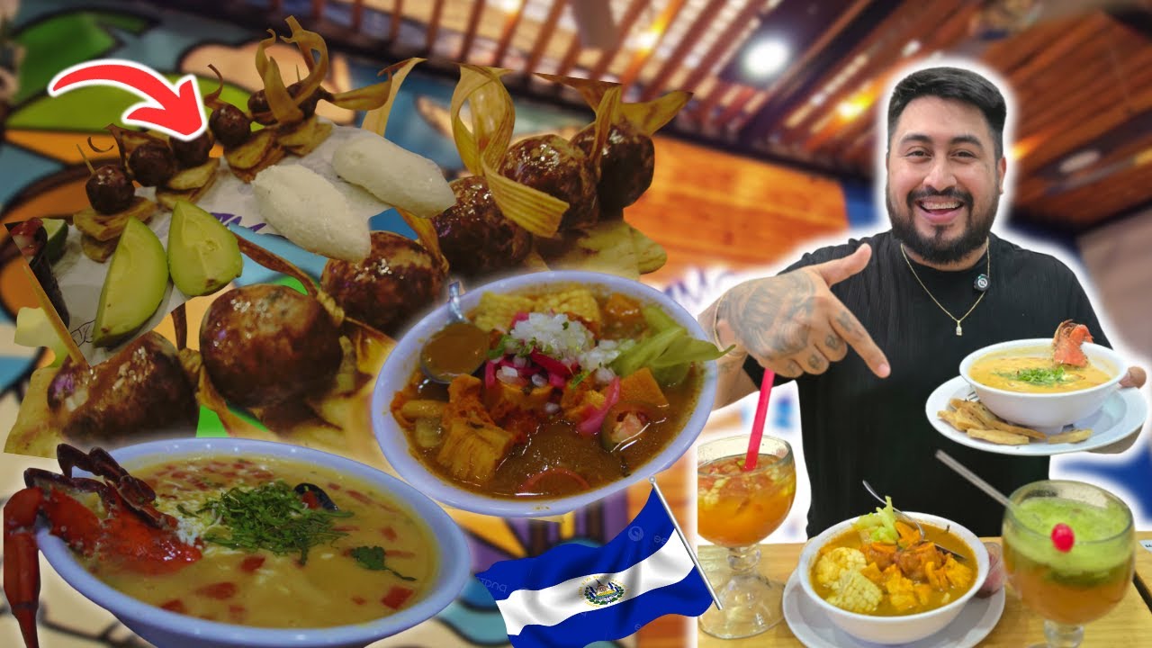 ASI ES UN ALMUERZO DE REYES EN EL SALVADOR