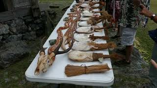 Yap Day 2025, Official March 1, Display Of Traditional Money On Table
